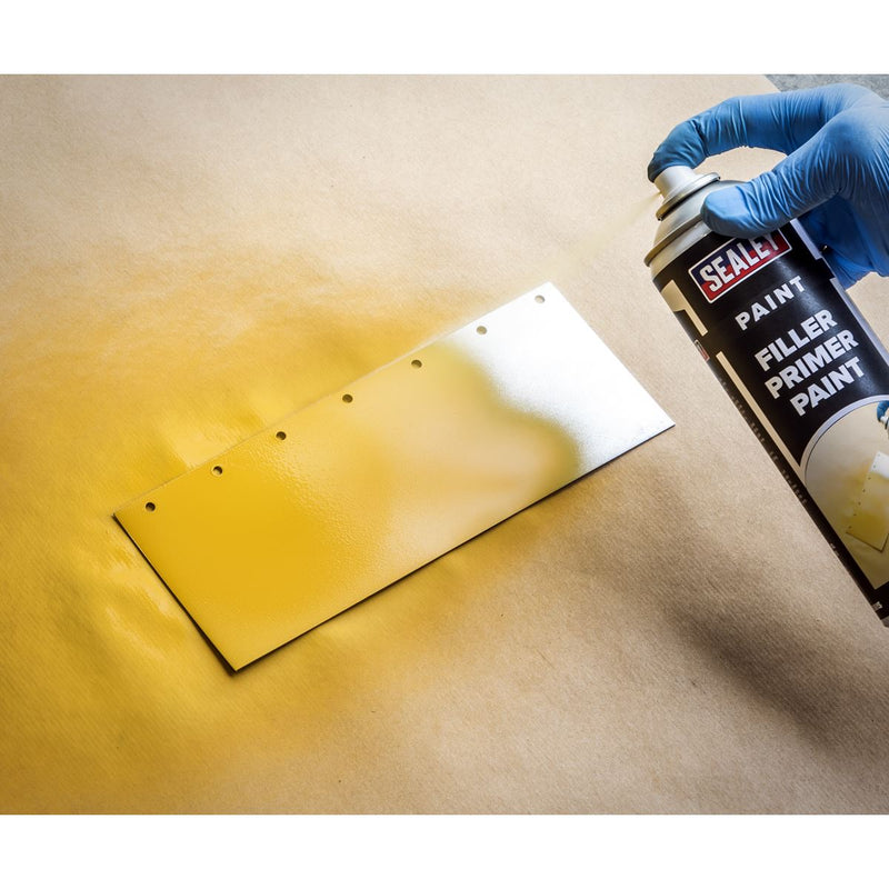 Sealey Filler Primer Paint 500ml Pack of 6 SCS061 Sealey - Dynamic Drive