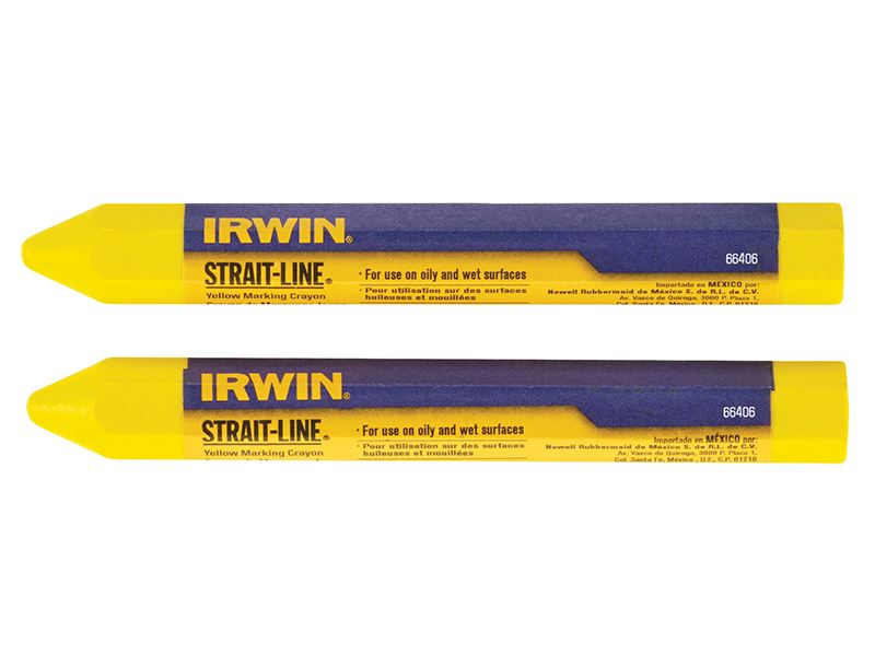 Irwin® Strait-Line® Crayon Yellow (Card 2) IRWIN® STRAIT-LINE® - Dynamic Drive