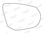 Summit Heated Base Plate With Standard Mirror Glass fits Audi Q2 16 on RHS Summit - Bars 4 Cars