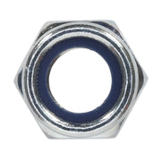 Sealey Nylon Lock Nut M12 Zinc DIN 982 Pack of 25 NLN12 Sealey  - Dynamic Drive
