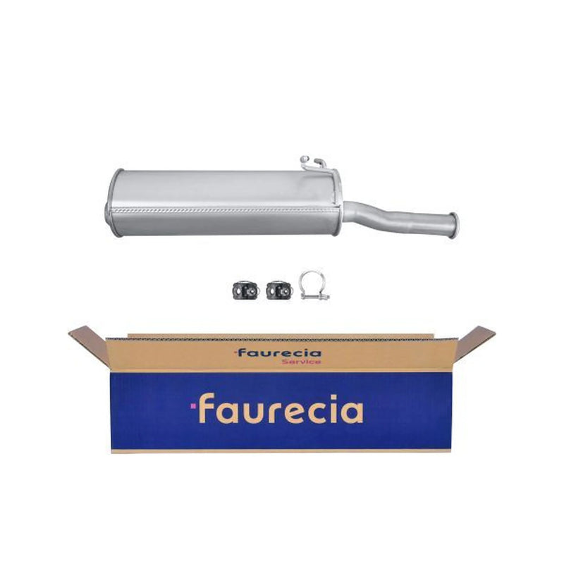 Hella End Silencer Rear fits Citroën Xsara Picasso 2000-2005 1.8