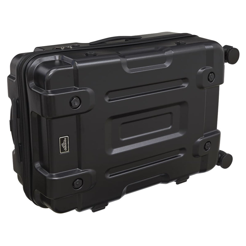Dellonda 3-Piece Lightweight ABS Luggage Set  - 20", 24", 28" - Black Dellonda  - Dynamic Drive