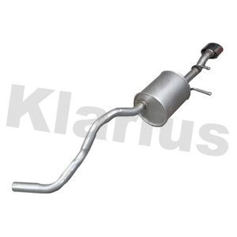 Klarius Box With Tail Pipe Rear fits Renault Clio IV 2012-2021 1.5