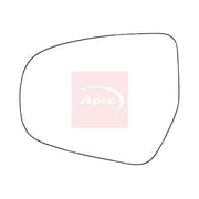 Apec Exterior Wing Mirror Glass Left fits Suzuki SX4 S-Cross 2013-2022