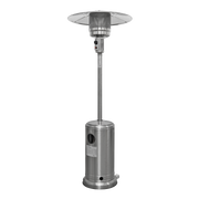 Dellonda 13kW Stainless Steel Commercial Gas Outdoor Garden Patio Heater Wheels Dellonda  - Dynamic Drive