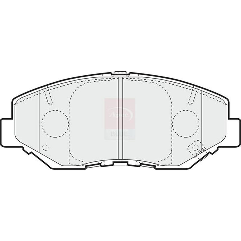 Apec Front Brake Pad Set fits Honda Cr-V 2001-2007 2.0 2.2