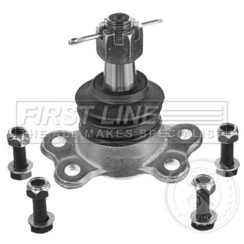 First Line Ball Joint Front Left fits Daewoo Korando 1999-2001 2.0 2.3 2.9 3.2