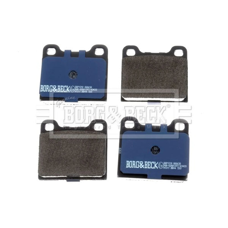 Borg & Beck Front & Rear Brake Discs & Pads fits Volvo S70 1998-1999 2.4