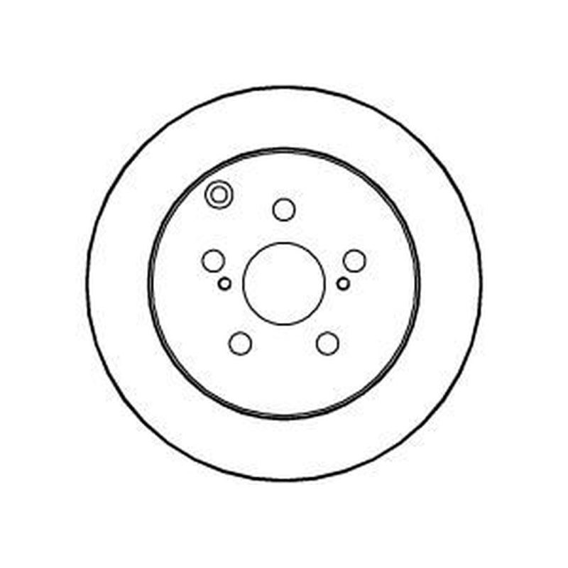 Abtex Front & Rear Brake Discs & Pads fits Toyota Celica 1999-2005 1.8