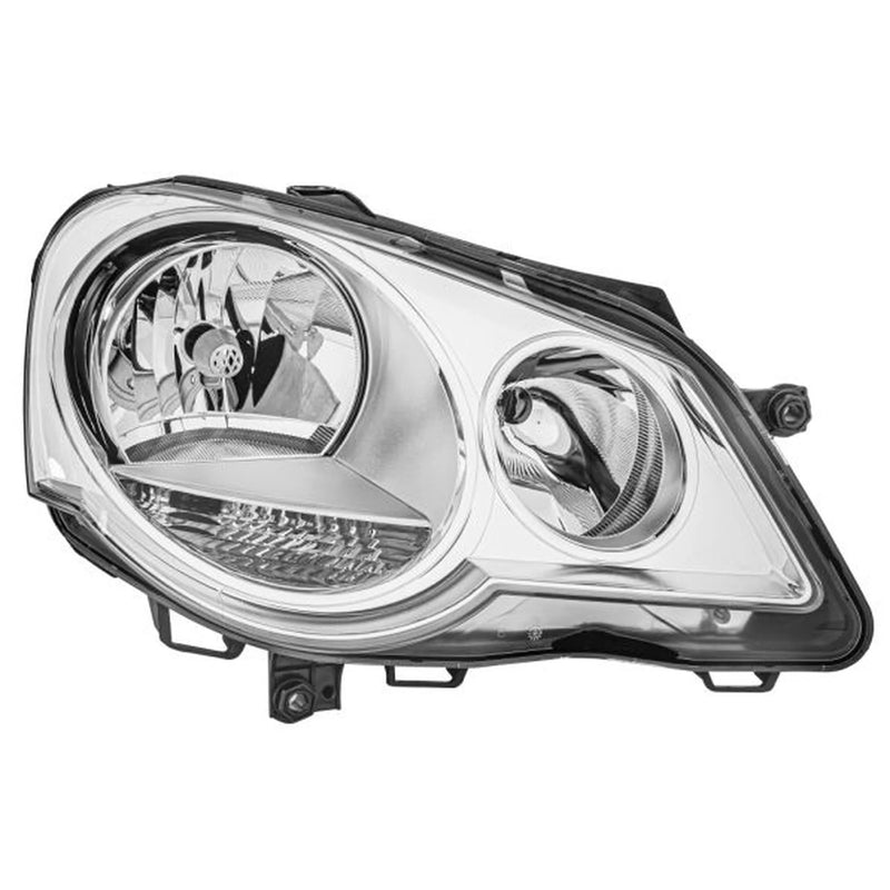 Hella Headlight Headlamp H7/H1 Right fits VW Polo IV 2001-2012 1.2 1.4 1.6 1.9