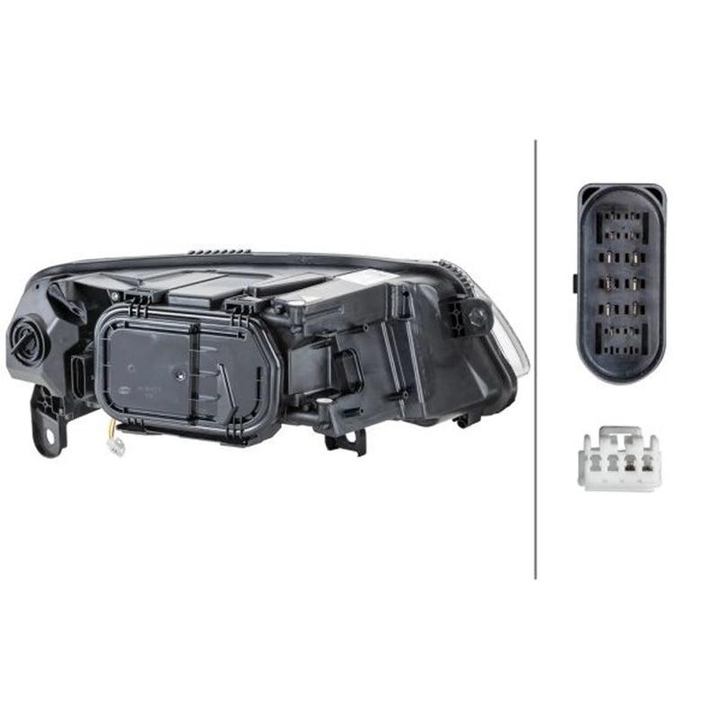 Hella Headlight Headlamp D3S/H7 Left fits Audi A6 Allroad C6 2006-2011