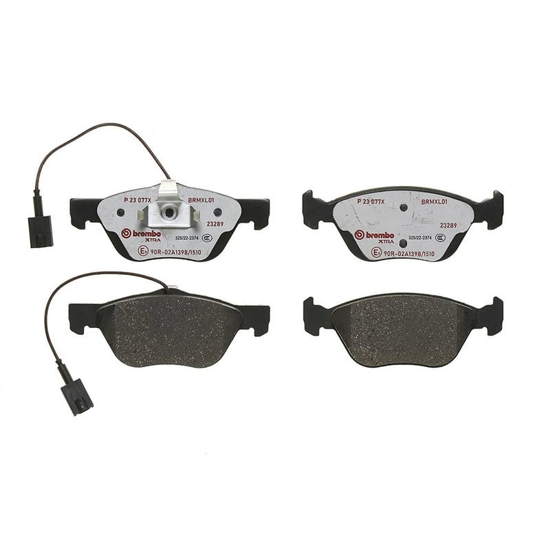 Brembo 4 x Front Brake Pad Set fits Alfa Romeo 145 1995-2001 1.8 2.0