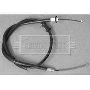 Borg & Beck Handbrake Cable Left Rear BKB3201