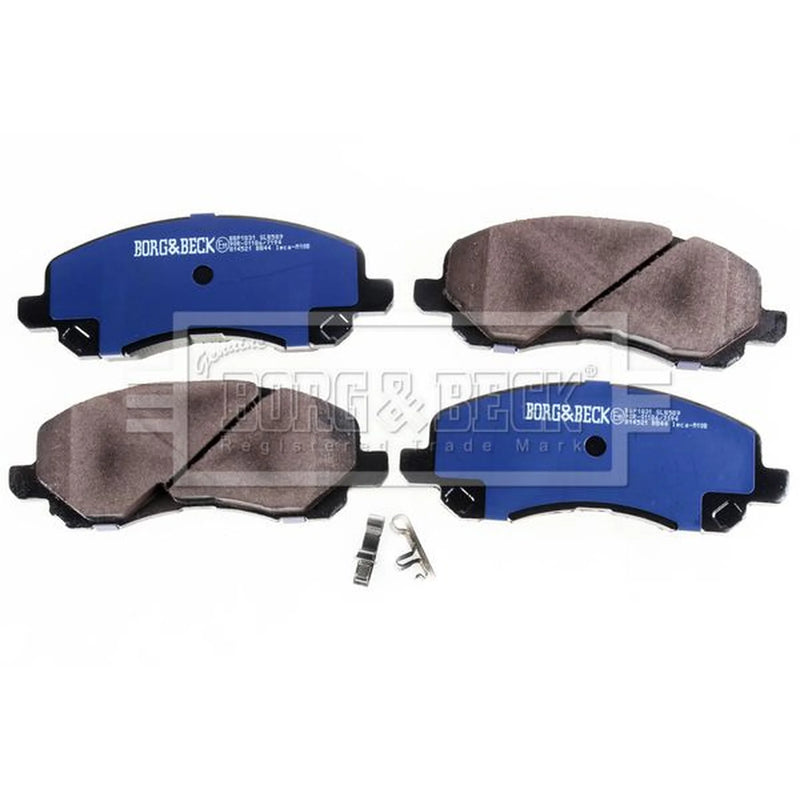 Borg & Beck Front & Rear Brake Discs & Pads fits Mitsubishi Space Runner