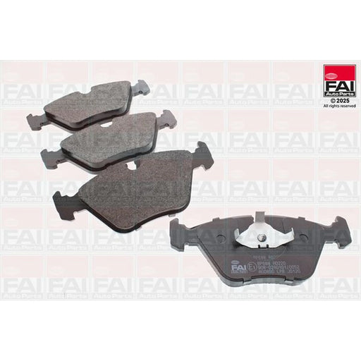 FAI Front Brake Pad Set fits Audi 100 C3 1982-1990 1.9 2.1 2.2 2.3 2.5