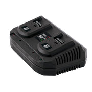 Draper D20 20V Fast Twin Battery Charger, 2 x 3.5A 92239 Draper - Dynamic Drive