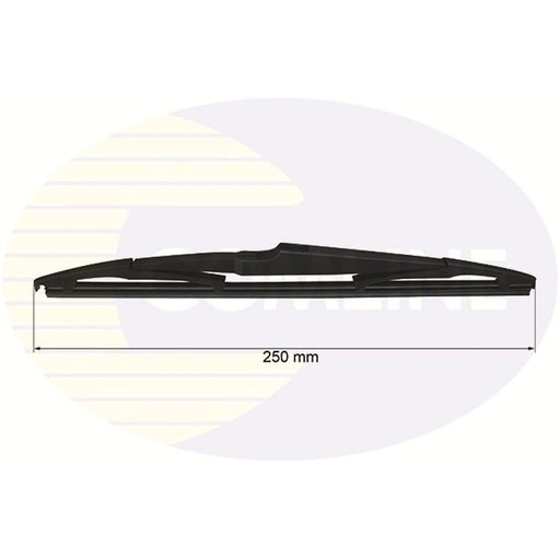 Comline Rear Wiper Blades fits Jeep Compass 2016-2017 1.4 1.6 2.0