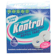 Refill Your Moisture Trap with Kontrol Refill Tabs Scent Free (2L) Pack of 2 Kontrol Krystals - Dynamic Drive