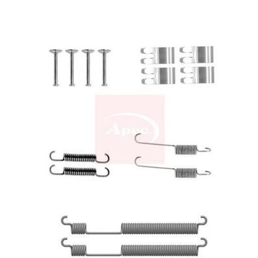 Apec Brake Shoe Accessory Kit Rear fits Skoda Rapid 2012-2022 1.2 1.4 1.6