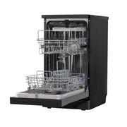 Baridi Slimline Freestanding Dishwasher 45cm Wide 10 Place Settings - Black Baridi - Dynamic Drive