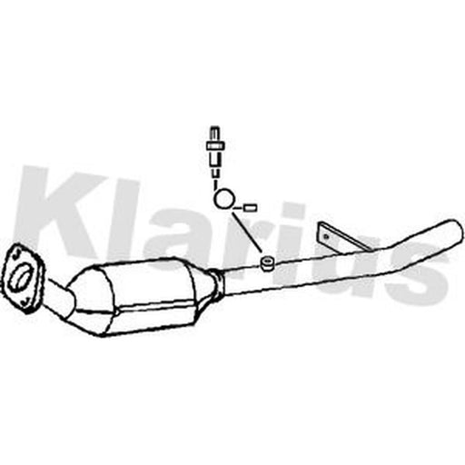 Klarius Catalyst Type Appr With Pipe fits BMW X5 2000-2003 4.4 4.6