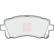 Apec Front Brake Pad Set fits Subaru Forester 1997-2002 2.0