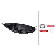 Hella Headlight Headlamp LED Left 1LX 354 858-031
