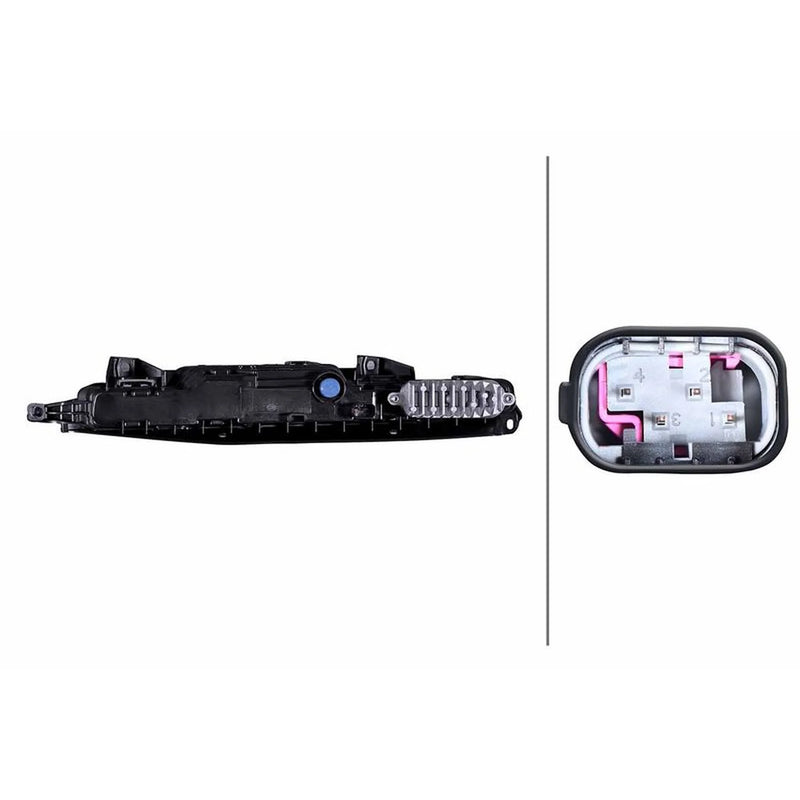 Hella Daytime Running Light LED Right fits Porsche Macan 2015-2016 2.0 3.6