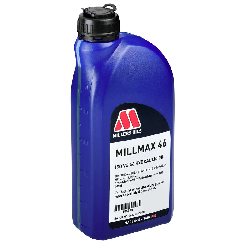 Millers Oils Millmax 46 Hydraulic Oil, 1L - MO-5155 - image 1