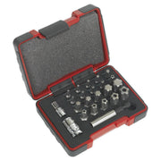 Sealey TRX-P* & Security TRX-TS* Bit Set 23pc 1/4" & 3/8"Sq Drive AK6226 Sealey - Dynamic Drive