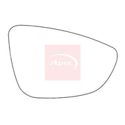 Apec Exterior Wing Mirror Glass Right fits VW Beetle 1954-1985 1.2 1.3