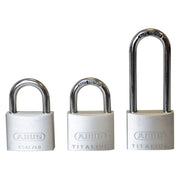 Abus Mechanical 64TI/40mm TITALIUM™ Padlock Triple Pack (1 Long Shackle) ABUS Mechanical - Dynamic Drive