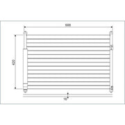 Valeo Air Conditioning Condenser 814228