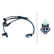 Hella ABS Wheel Speed Sensor Front Right 6PU 358 268-221