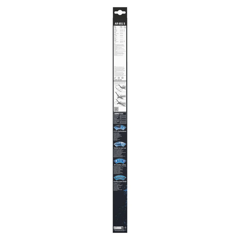 Bosch Aerotwin Front Wiper Blade Set 650mm + 650mm — AR651S fits Chrysler Tacuma