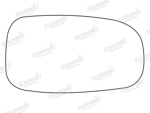 Summit Heated Backing Plate with Standard Glass fits Saab 9-3/9-5 02-12 RHS Summit - Bars 4 Cars