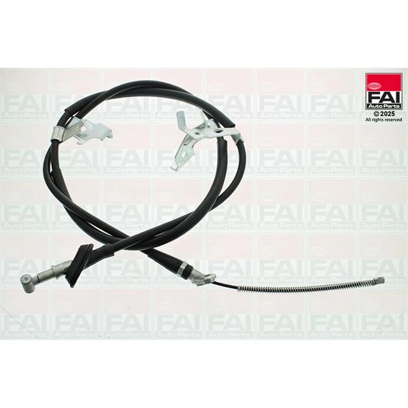 FAI Handbrake Cable Right Rear fits Fiat Sedici 2006-2014 1.6 1.9