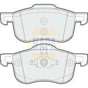 NAPA Front Brake Pad Set fits Volvo S60 I 2000-2010 2.0 2.4 2.5