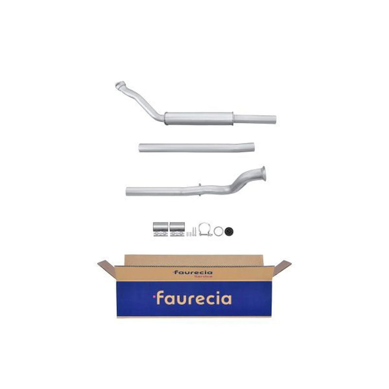 Hella Middle Silencer fits Peugeot 406 1995-2004 1.9