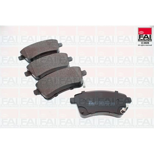 FAI Front Brake Pad Set fits Kia Venga 2010-2019 1.4 1.6