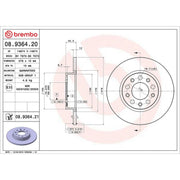 Brembo Front & Rear Brake Discs & Pads fits Alfa Romeo Spider 2009-2011 1.8