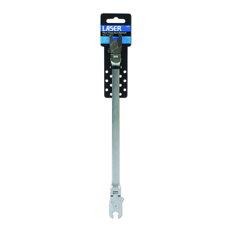 Laser Flexi Flare Nut Wrench 10 x 11mm 7381 Laser - Dynamic Drive