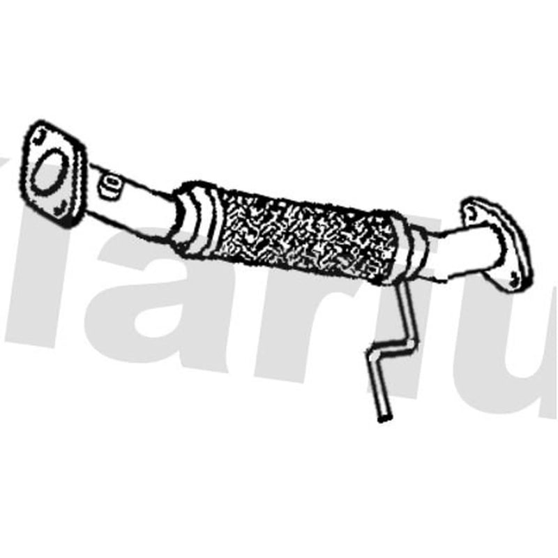 Klarius Exhaust Pipe OD fits Hyundai Tucson 2015-2023 1.6