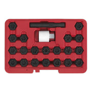 Sealey Locking Wheel Nut Key Set 22pc Audi SX206 Sealey - Dynamic Drive