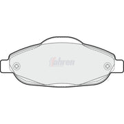 Fahren Front Brake Pad Set FBP3098