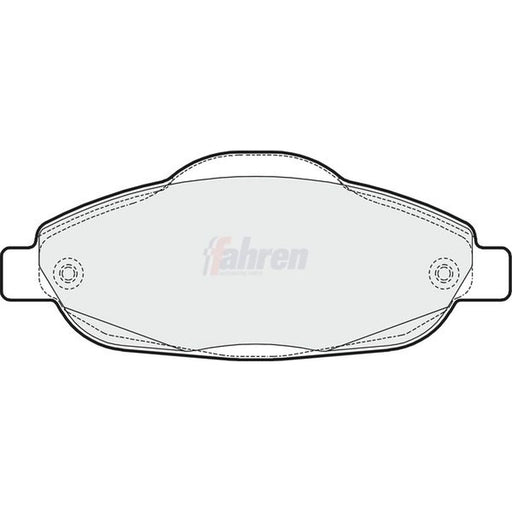 Fahren Front Brake Pad Set FBP3098