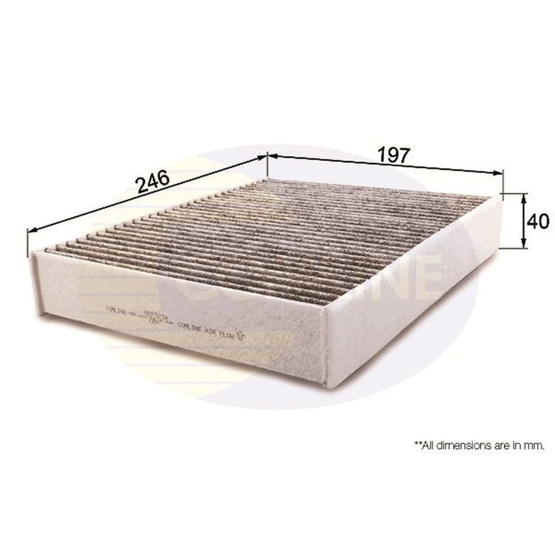 Comline Cabin Air Filter (Pollen Filter) fits Alpina B3 2013-2018