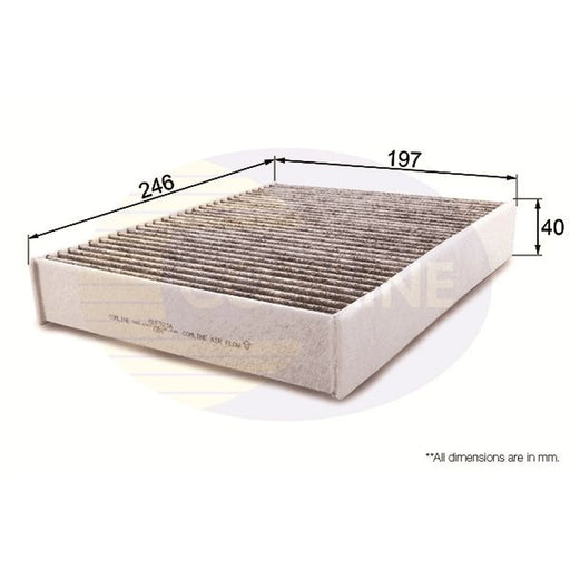 Comline Cabin Air Filter (Pollen Filter) fits Alpina B3 2013-2018