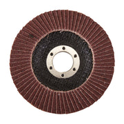 Silverline Aluminium Oxide Flap Disc 115mm 80 Grit Silverline - Dynamic Drive