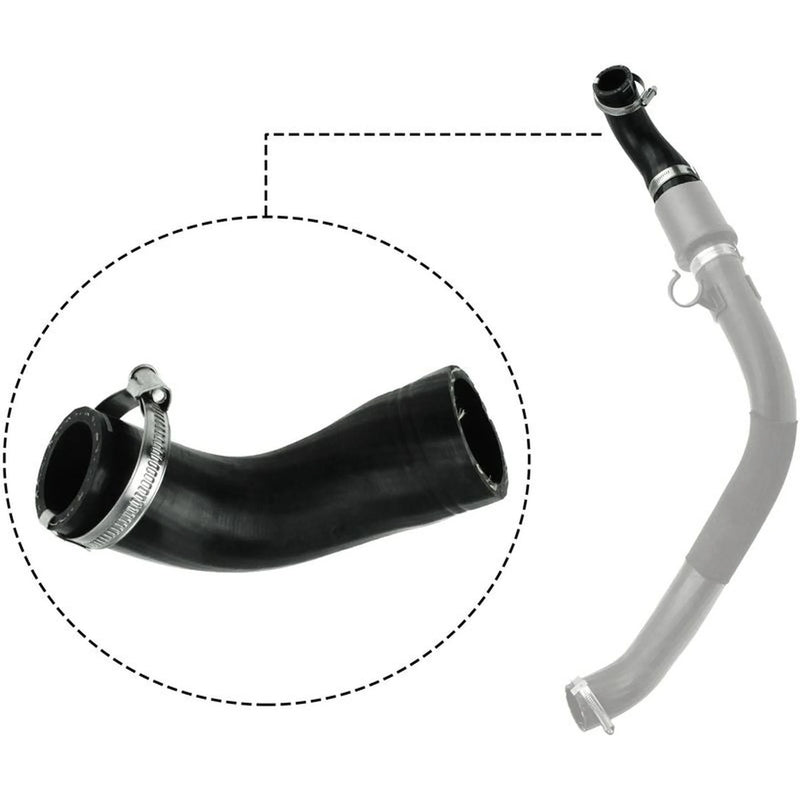 Gates Intercooler Turbo Charge Air Hose 200mm fits Ford Tourneo Custom V362 Bus